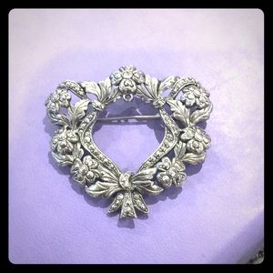 Vintage silver brooch